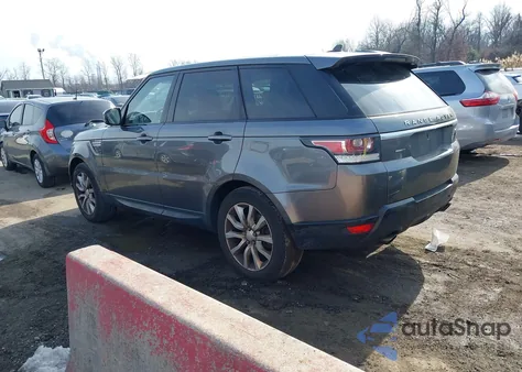 2016 Land Rover Range Rover Sport 3.0L V6 Supercharged Hse z USA, uszkodzony, nr VIN SALWR2VFXGA547637